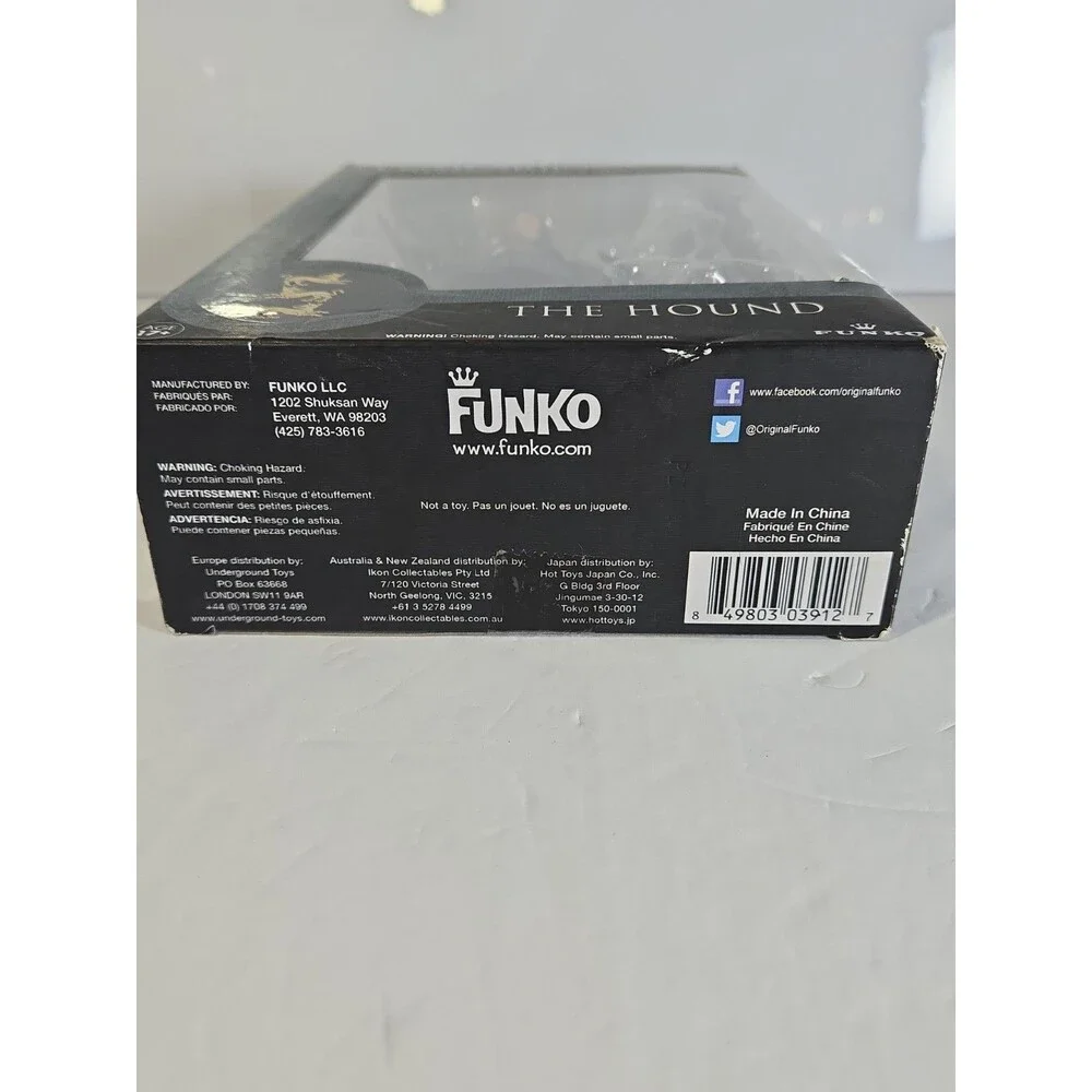 2014 Funko THE HOUND #3 Game of Thrones Figure Legacy Collection New in Box!